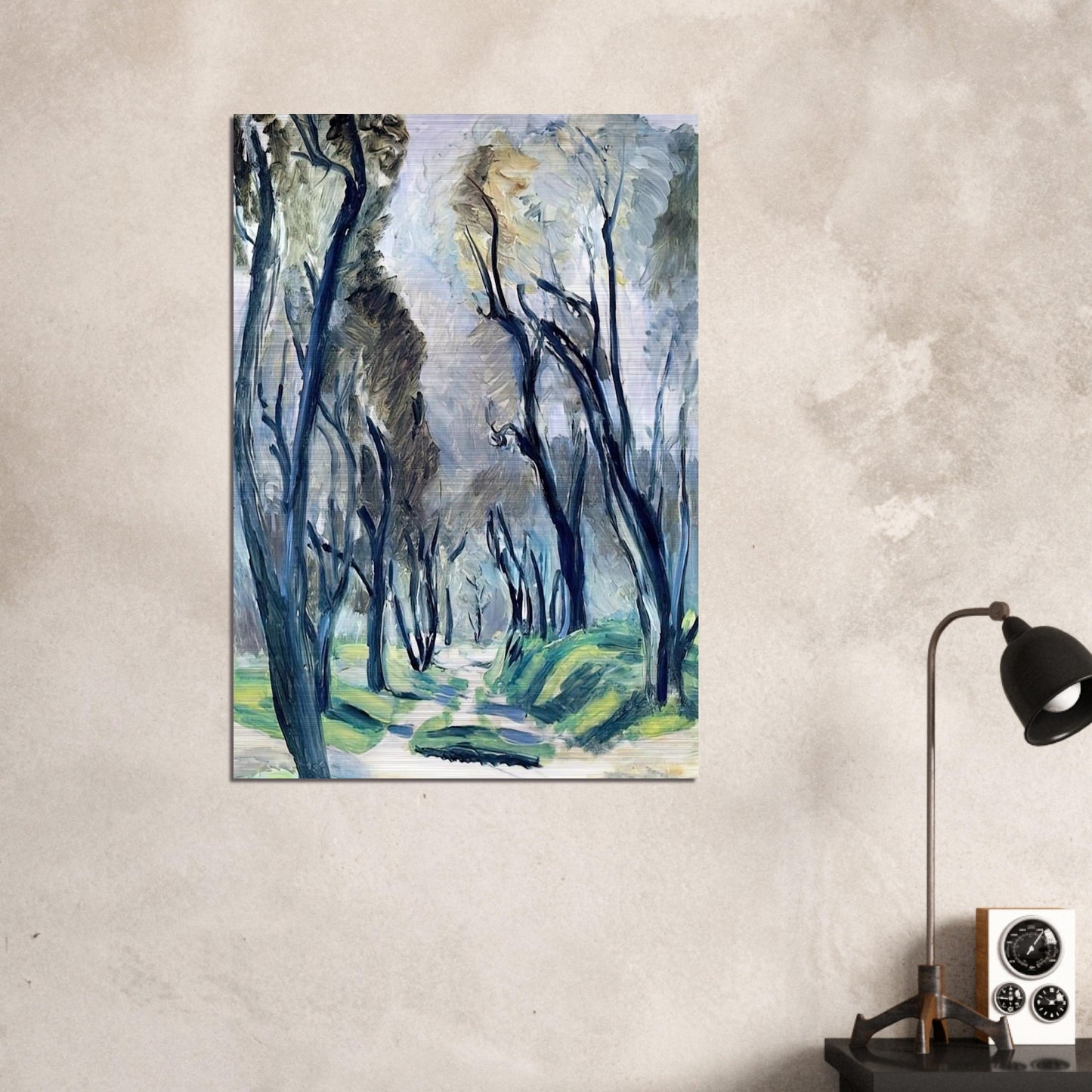 THE PATH OF OLIVE TREES 1920 - Henri Matisse Brushed Aluminum Print - 70x100 cm / 28x40 inches | Henri Matisse Aluminum Print | Henri Matisse Prints