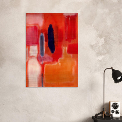 No. 9 - 1948 - Mark Rothko Brushed Aluminum Print - 70x100 cm / 28x40 inches | Mark Rothko Aluminum Print | Mark Rothko Prints