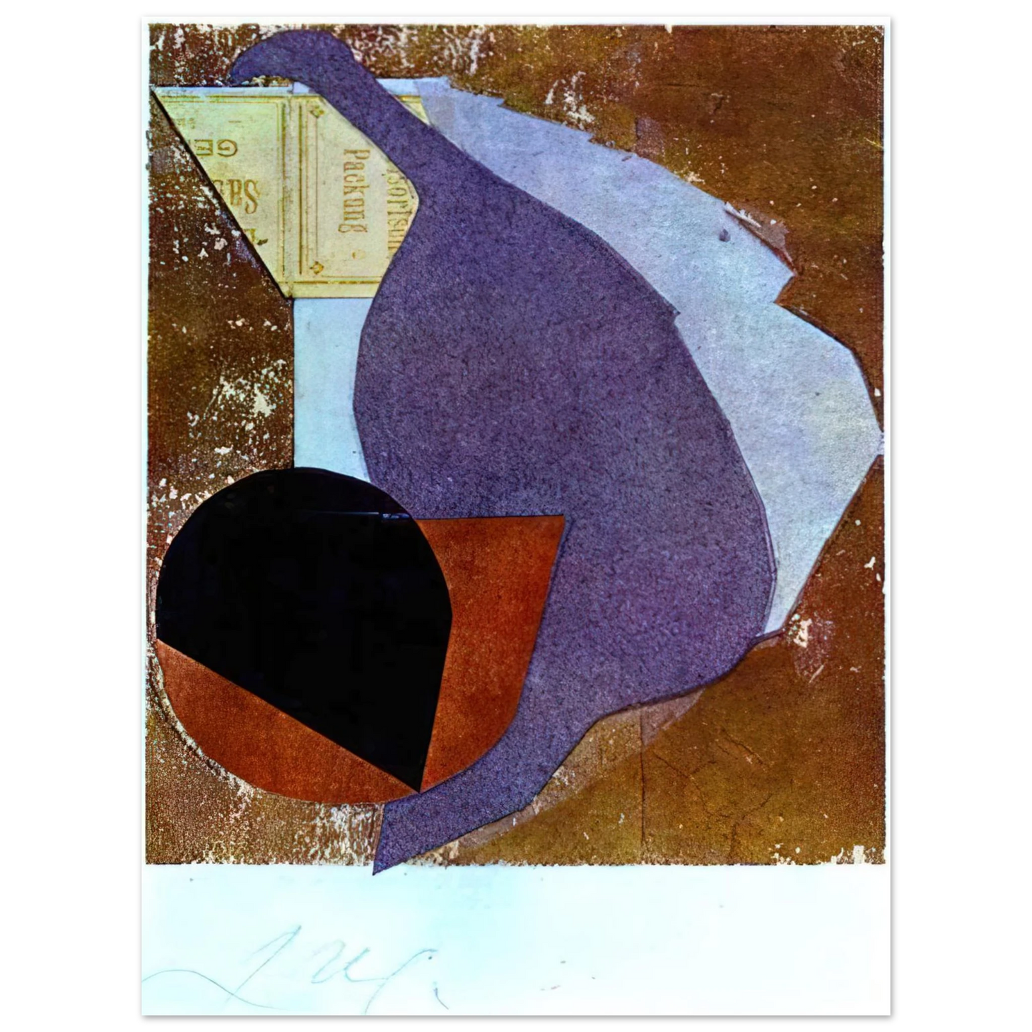 Jean Arp - Before my Birth  75x100 cm / 30x40inches Fine Art Poster