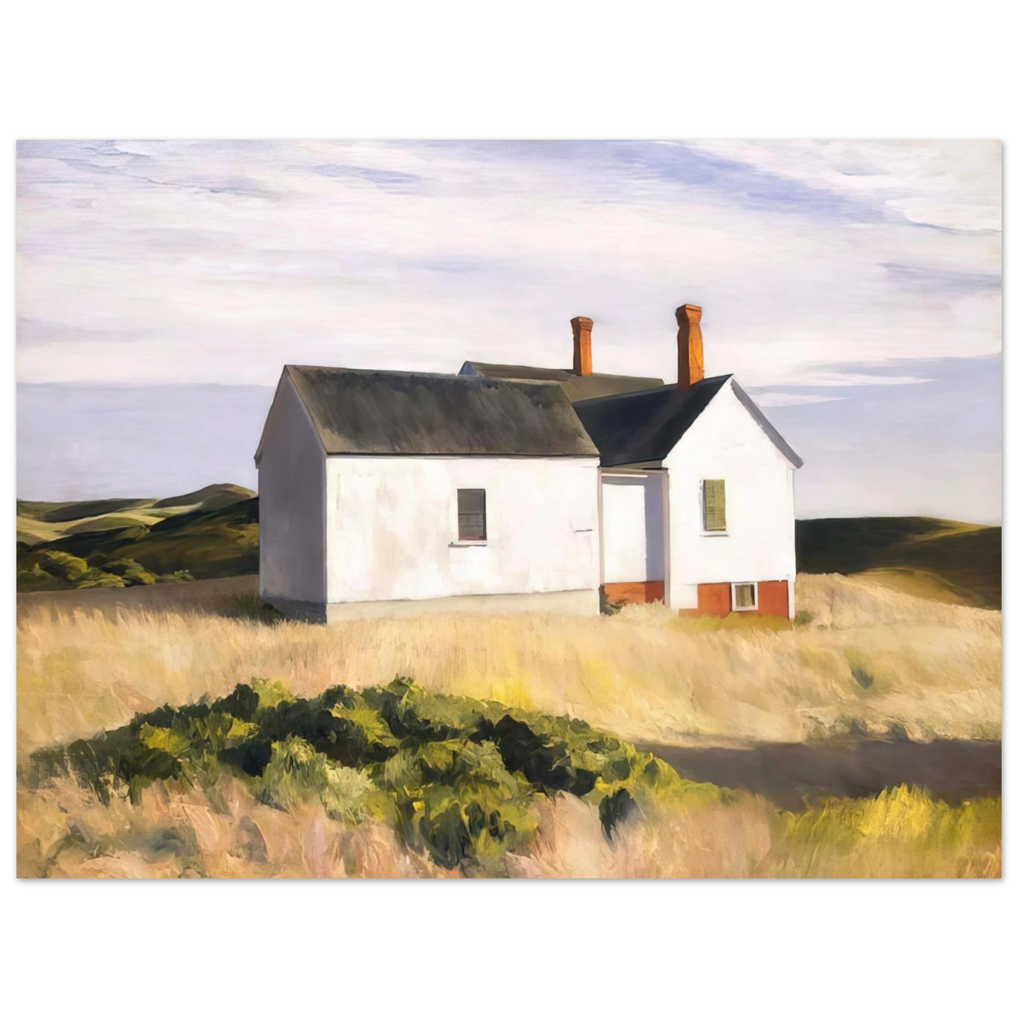 Edward Hopper - Ryders House Fine Art Poster