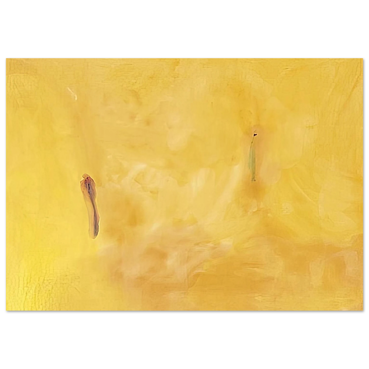 Helen Frankenthaler - Earliness - 1975 Wall art - 20x25 cm / 8x10 inches - Premium Wooden Framed Poster With Fine Art Paper-canvas - Black frame