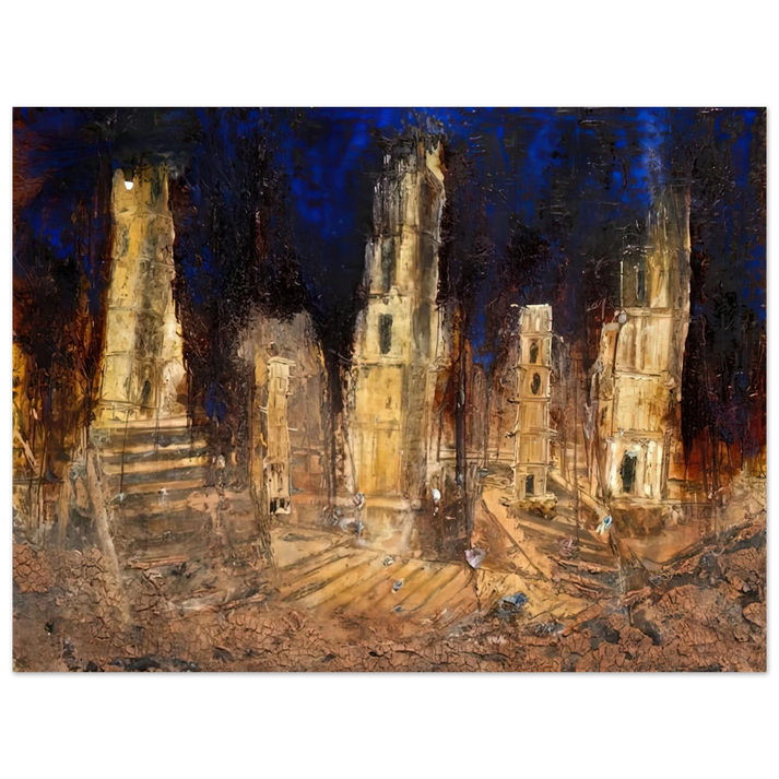 Anselm Kiefer - WALHALLA 2016  75x100 cm / 30x40inches Fine Art Poster