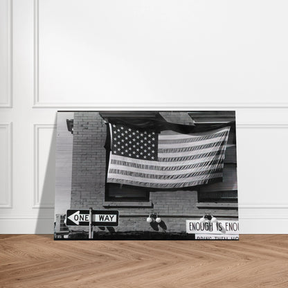 NEW YORK CITY 1980 - Robert Rauschenberg Brushed Aluminum Print - 70x100 cm / 28x40 inches | Robert Rauschenberg Aluminum Print | Robert Rauschenberg Prints
