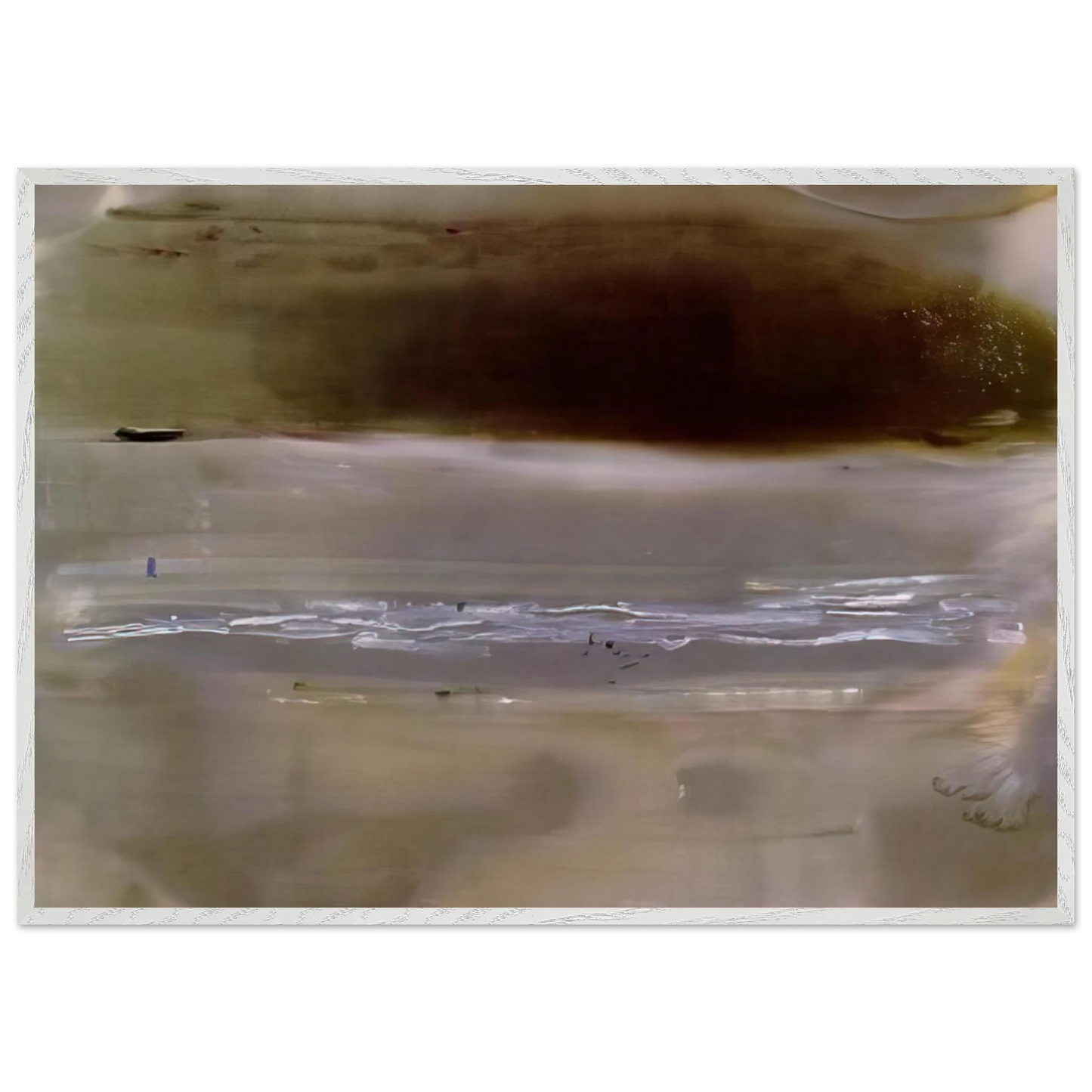 Helen Frankenthaler - Viewpoint II - 1979 Wall art - A1 (59.4 x 84.1  cm) - Premium Wooden Framed Poster With Fine Art Paper-canvas - Black frame