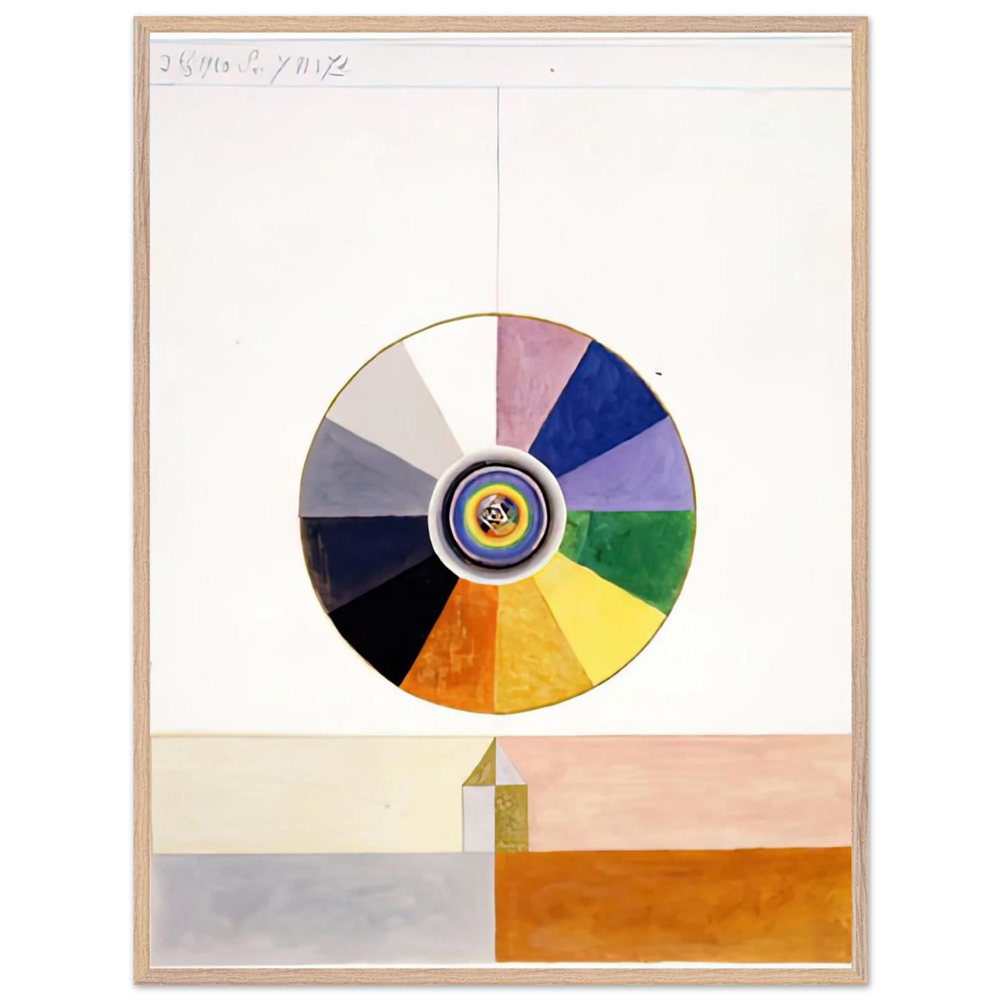 Hilma af Klint - SERIES VII NO 7D 1920 Wall art - 40x50 cm / 16x20 inches - Fine Art Poster-canvas - -