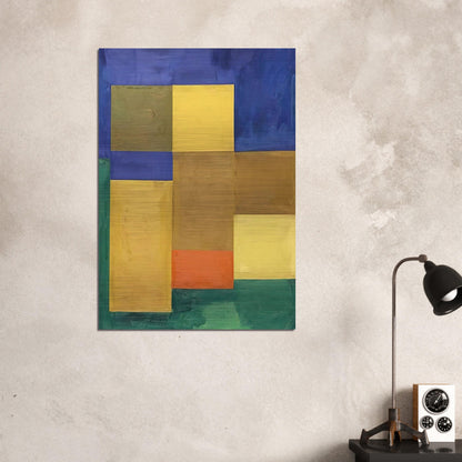 Silent Night - Hans Hofmann Brushed Aluminum Print - 70x100 cm / 28x40 inches | Hans Hofmann Aluminum Print | Hans Hofmann Prints