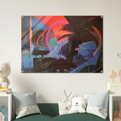 Syd Mead - Syd Mead Acrylic Print - 70x100 cm / 28x40″ inches | Syd Mead Wall Art | Syd Mead Prints