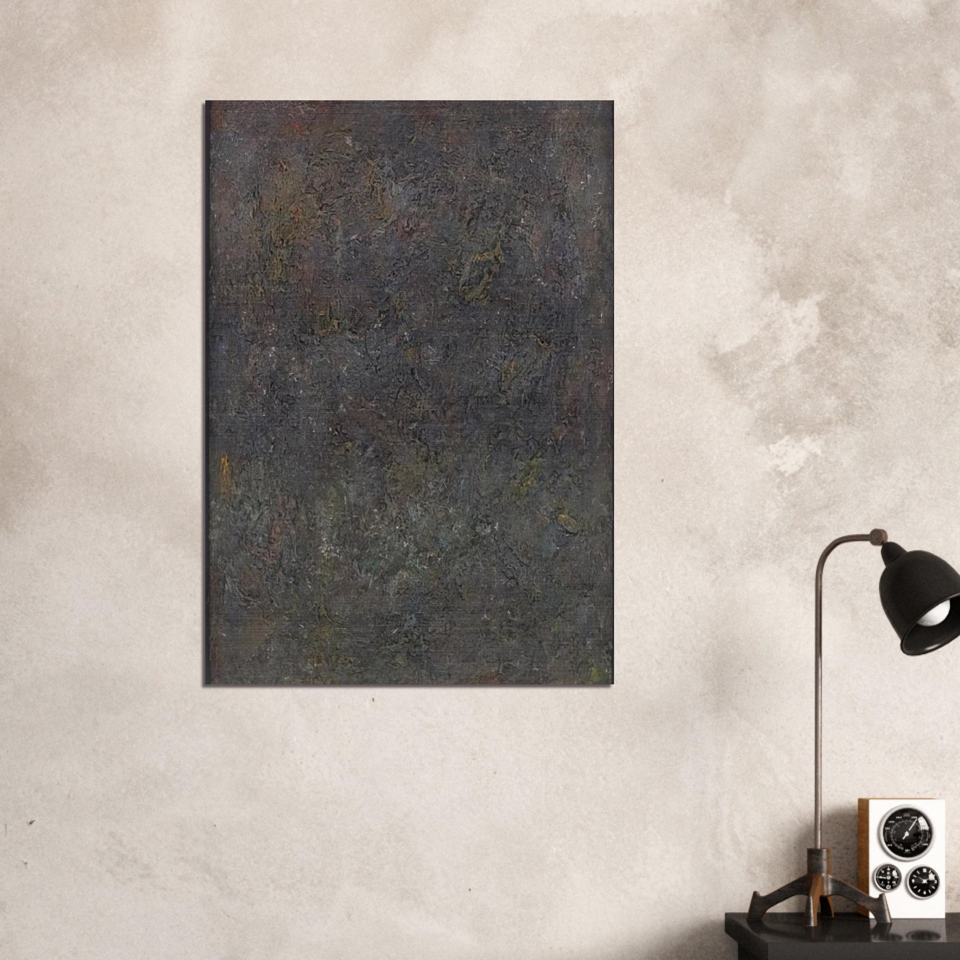 BRUNO 1982 - Milton Resnick Brushed Aluminum Print - 70x100 cm / 28x40 inches | Milton Resnick Aluminum Print | Milton Resnick Prints