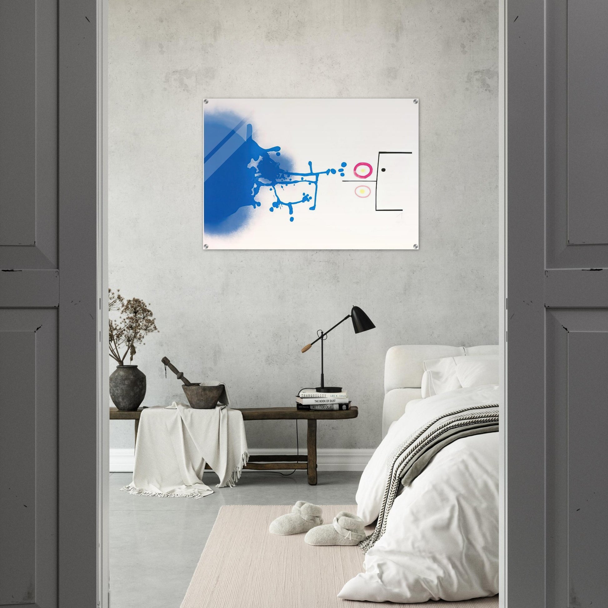 Sun and Sky - 1979 - Victor Pasmore Acrylic Print - 70x100 cm / 28x40″ inches