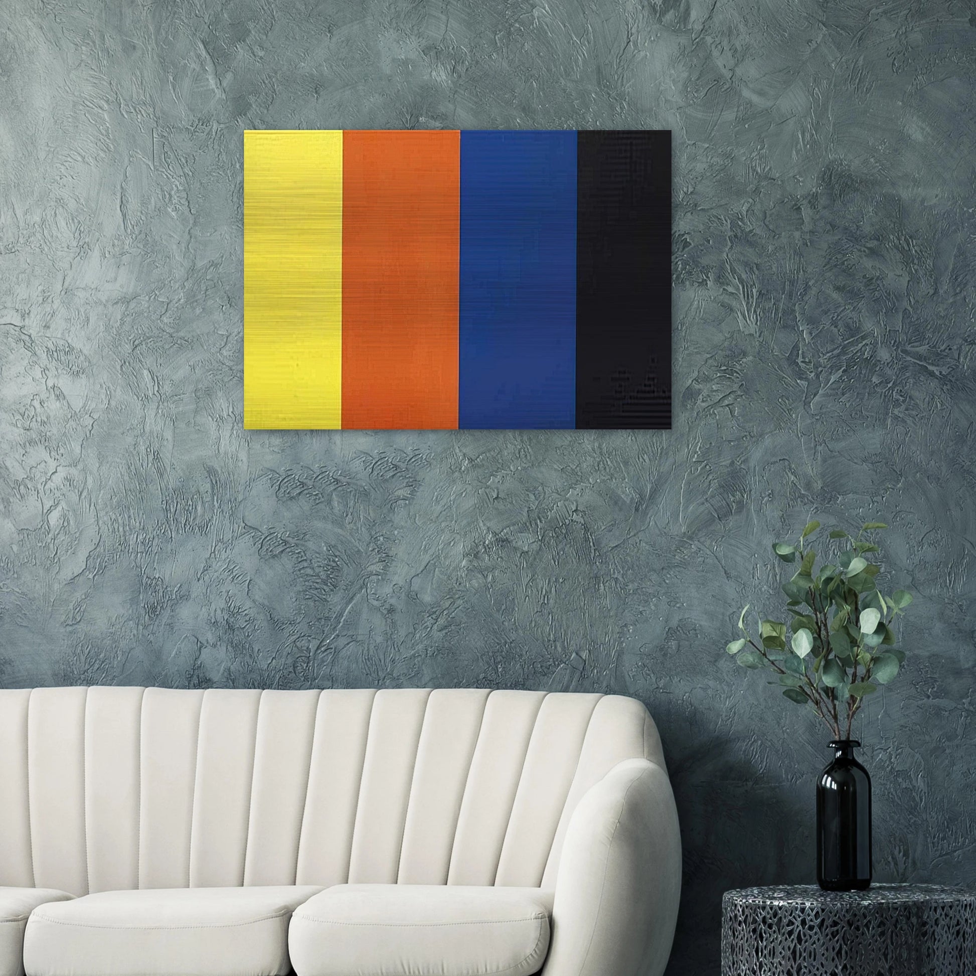 Untitled farbfeld - 1986 - Gunther Forg Brushed Aluminum Print - 70x100 cm / 28x40 inches | Gunther Forg Aluminum Print | Gunther Forg Prints