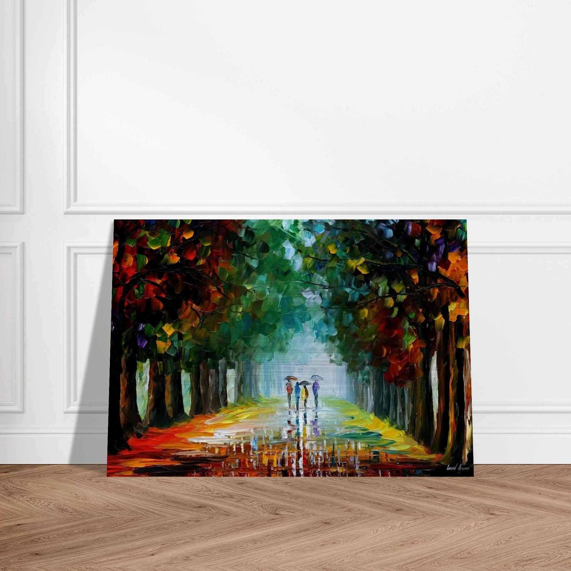 Leonid Afremov - Leonid Afremov Brushed Aluminum Print - 70x100 cm / 28x40 inches | Leonid Afremov Aluminum Print | Leonid Afremov Prints
