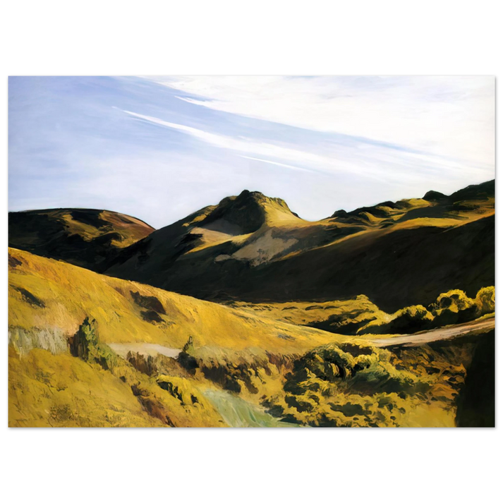Edward Hopper - The Camel s Hump Fine Art Poster