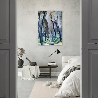 THE PATH OF OLIVE TREES 1920 - Henri Matisse Brushed Aluminum Print - 70x100 cm / 28x40 inches | Henri Matisse Aluminum Print | Henri Matisse Prints