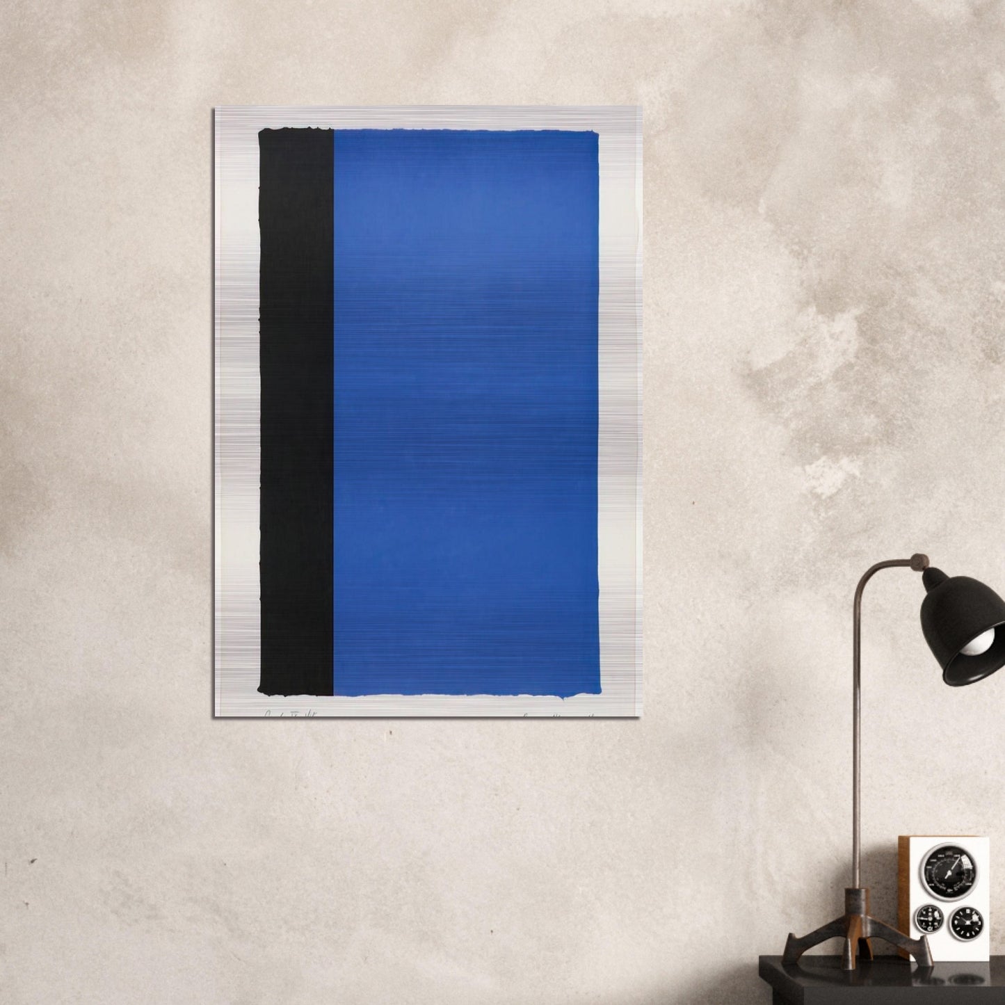 Canto IX - Barnett Newman Brushed Aluminum Print - 70x100 cm / 28x40 inches | Barnett Newman Aluminum Print | Barnett Newman Prints