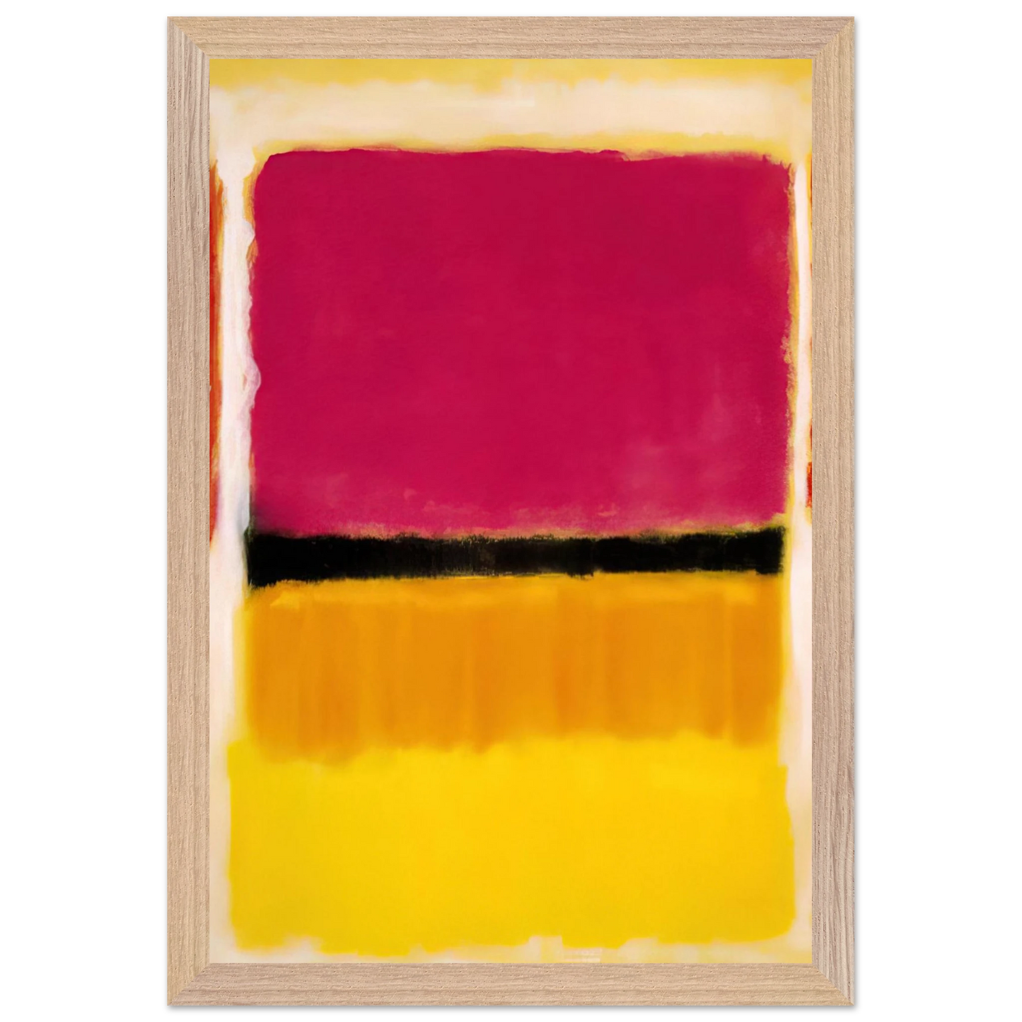 Mark Rothko - Violet, Black, Orange, Yellow on White and Red - 1949 Wall Art - 60x80 cm / 24x32 inches - Fine Art Poster - -