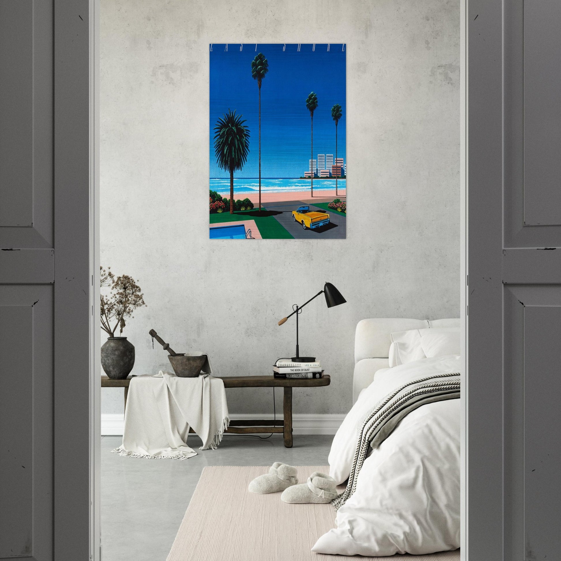 Bronze - East Shore - Hiroshi Nagai Brushed Aluminum Print - 70x100 cm / 28x40 inches | Hiroshi Nagai Aluminum Print | Hiroshi Nagai Prints