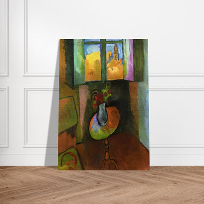 PEDISTAL TABLE RUE SEGUIER 1909 - Raoul Dufy Brushed Aluminum Print - 70x100 cm / 28x40 inches | Raoul Dufy Aluminum Print | Raoul Dufy Prints