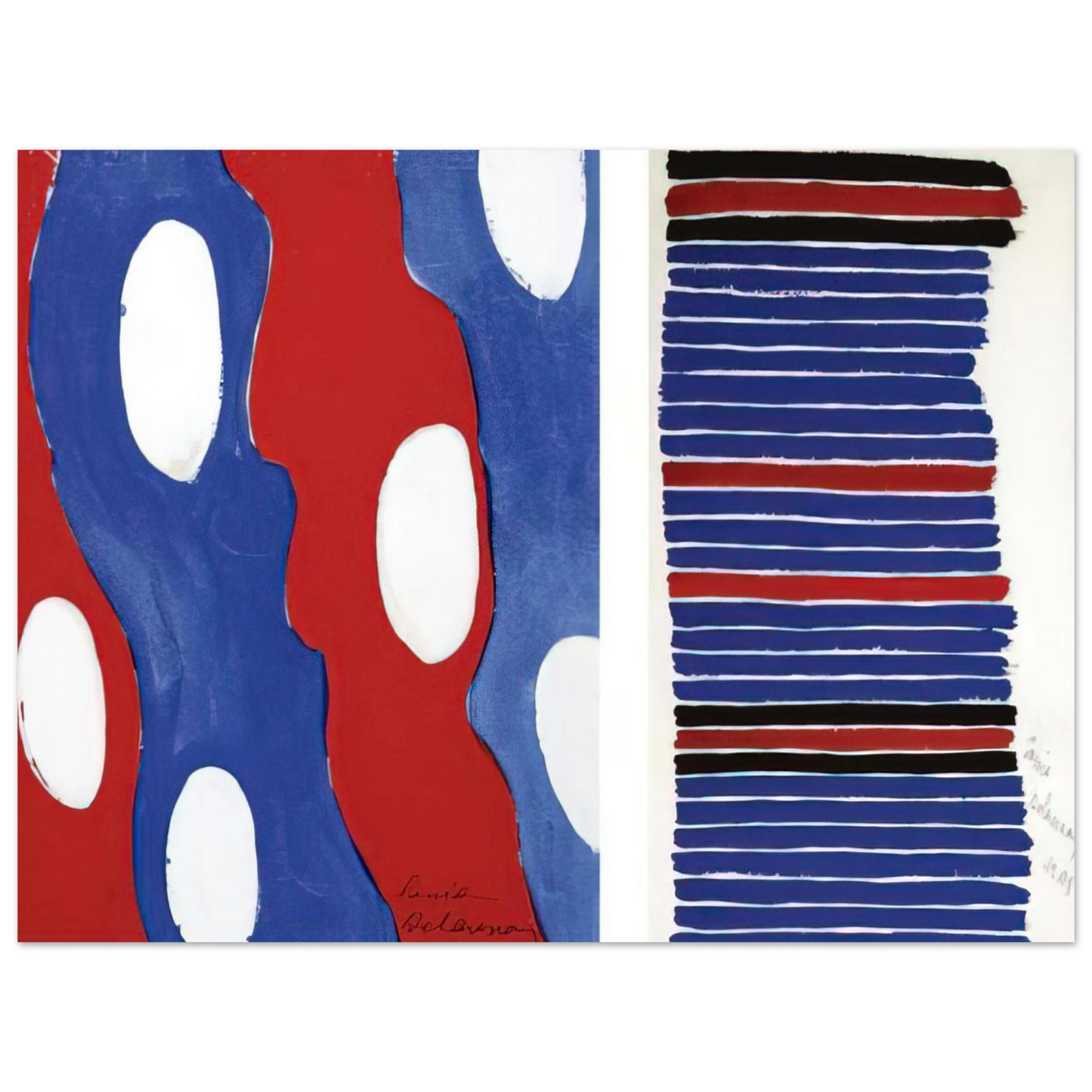 Sonia Delaunay - TISSU PROJECT  75x100 cm / 30x40inches Fine Art Poster