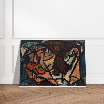 Still Life, 1948- - Helen Frankenthaler Brushed Aluminum Print - 70x100 cm / 28x40 inches | Helen Frankenthaler Aluminum Print | Helen Frankenthaler Prints