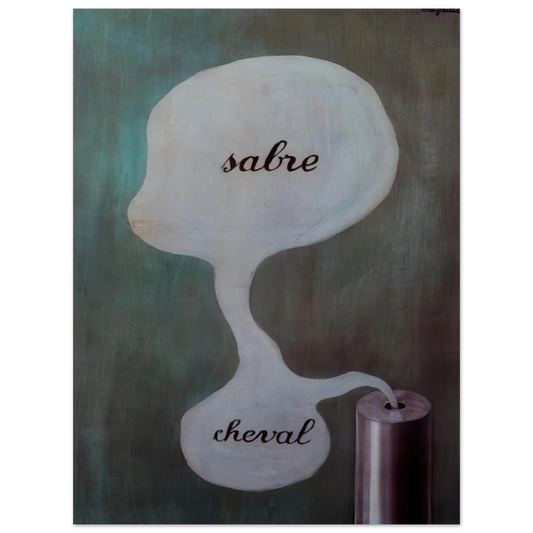 Rene Magritte - THE TREE OF KNOWLEDGE 1929  75x100 cm / 30x40inches Fine Art Poster