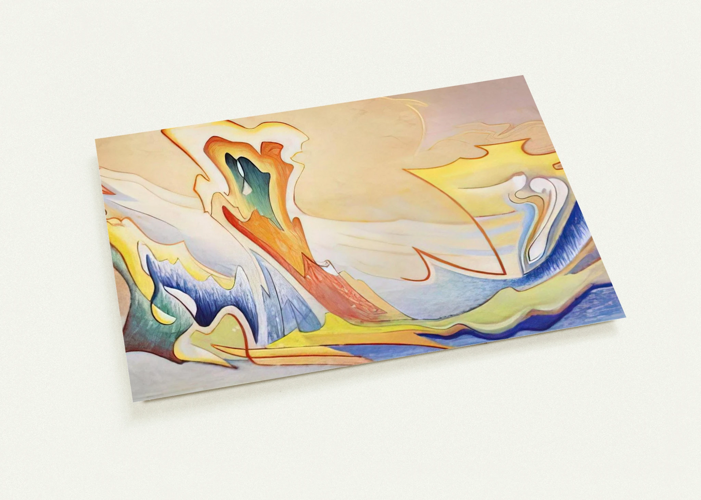 LSH 134 - 1950 By Lawren Harris Pack of 10 Post Cards | Lawren Harris Post Cards | A6 (10.5 x 14.8 cm) - 4.1 x 5.8 inches