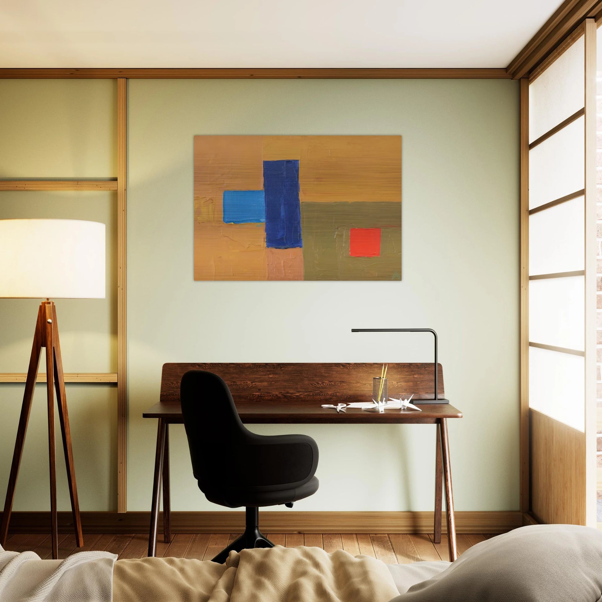 Untitled - 2000 - Etel Adnan Brushed Aluminum Print - 70x100 cm / 28x40 inches | Etel Adnan Aluminum Print | Etel Adnan Prints