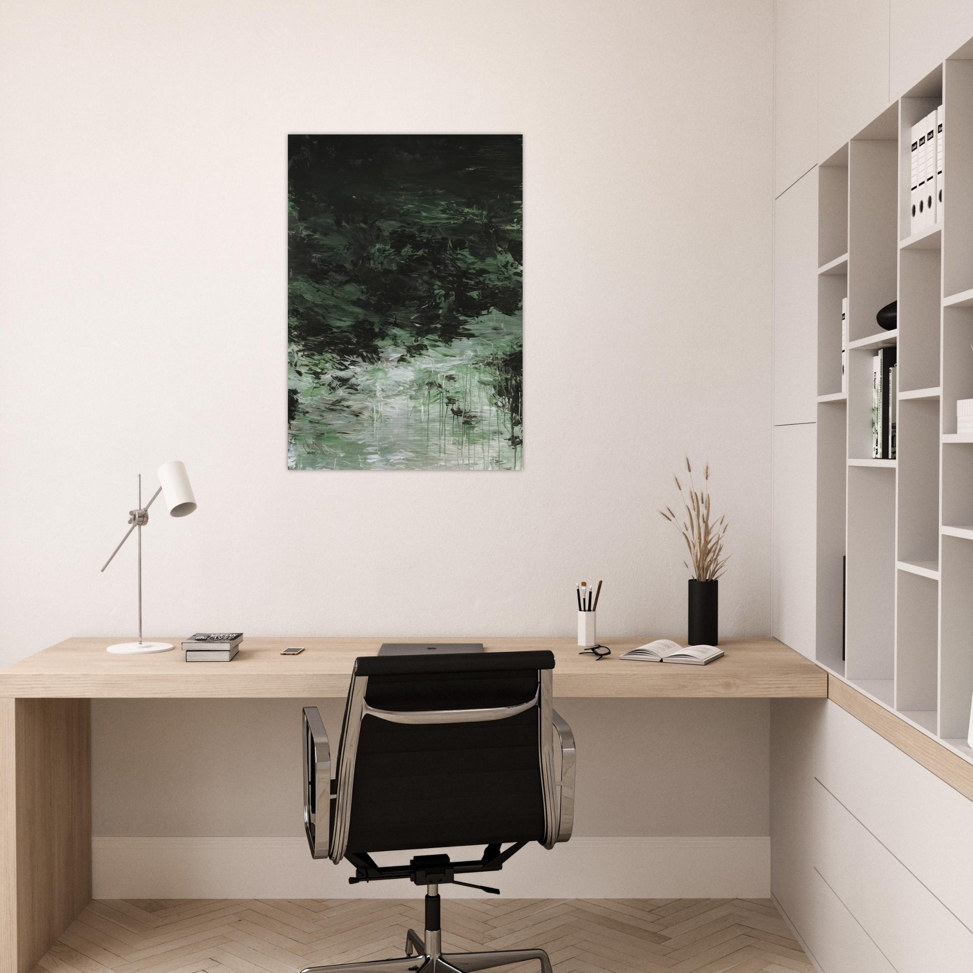 Untitled Part VIII - Cy Twombly Brushed Aluminum Print - 70x100 cm / 28x40 inches | Cy Twombly Aluminum Print | Cy Twombly Prints