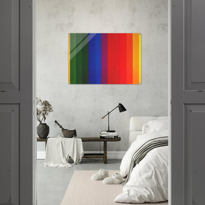 Spectrum III - Ellsworth Kelly Acrylic Print - 70x100 cm / 28x40″ inches | Ellsworth Kelly Wall Art | Ellsworth Kelly Prints