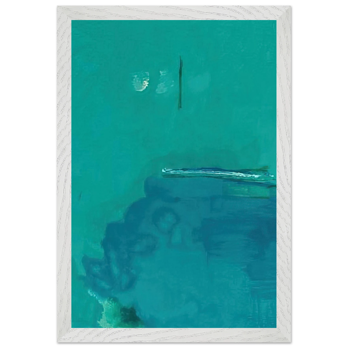 Helen Frankenthaler - Contentment Island - 2004 Wall art - A2 (42 x 59.4  cm) - Fine Art Poster-canvas - -