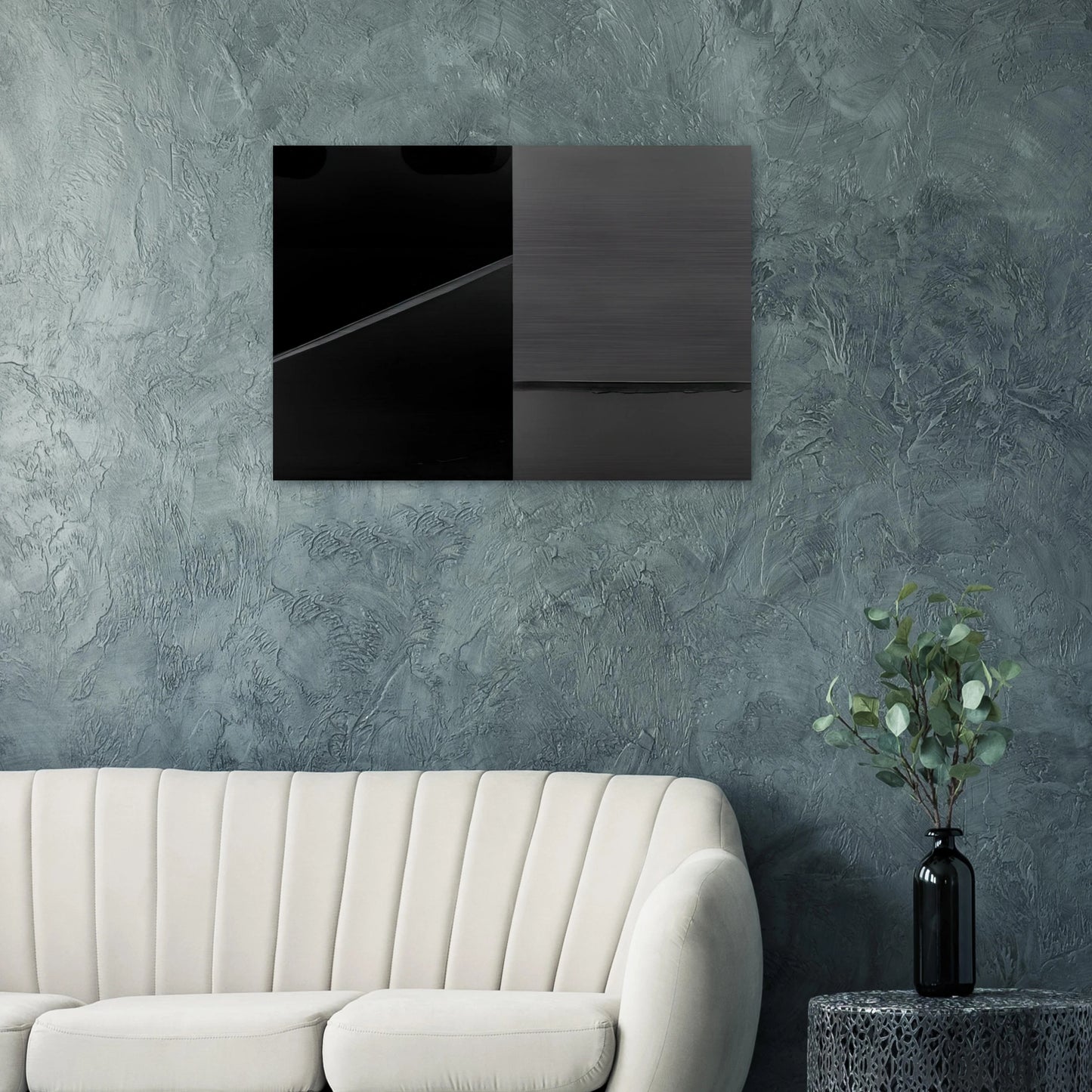Peinture 222 x 314 cm, 24 février 2008 - 2008 - Pierre Soulages Brushed Aluminum Print - 70x100 cm / 28x40 inches | Pierre Soulages Aluminum Print | Pierre Soulages Prints
