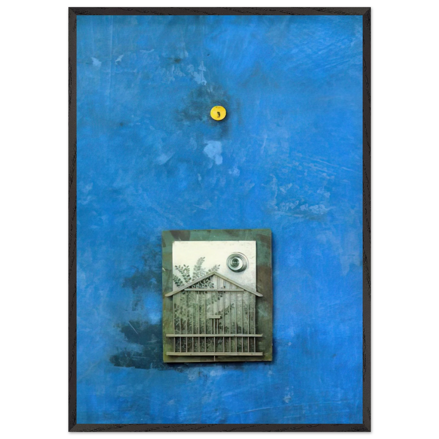 Sanctuary - Max Ernst 70x100 cm / 28x40 inches Framed Art Print – Black Wooden Frame