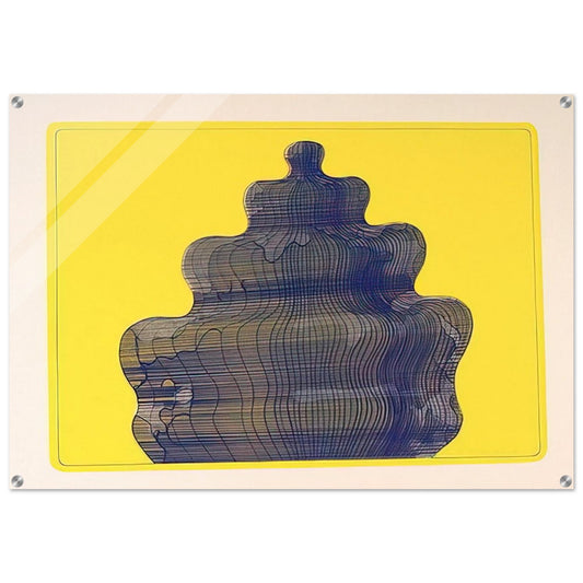 Torte in der Sonne Fancy-Cake In the Sun - 1970 - Dieter Roth Acrylic Print - 70x100 cm / 28x40″ inches | Dieter Roth Wall Art | Dieter Roth Prints