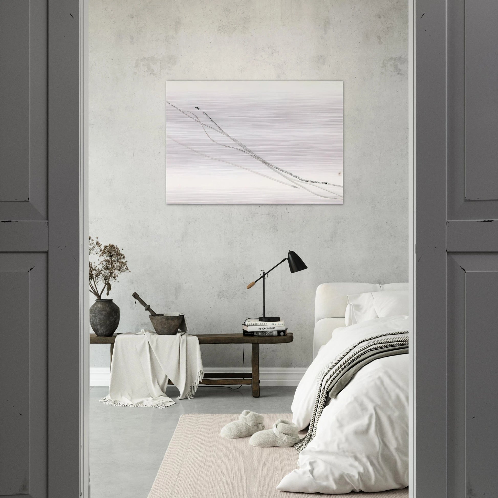 Work - Abstract Expressionism - Toko Shinoda Brushed Aluminum Print - 70x100 cm / 28x40 inches | Toko Shinoda Aluminum Print | Toko Shinoda Prints