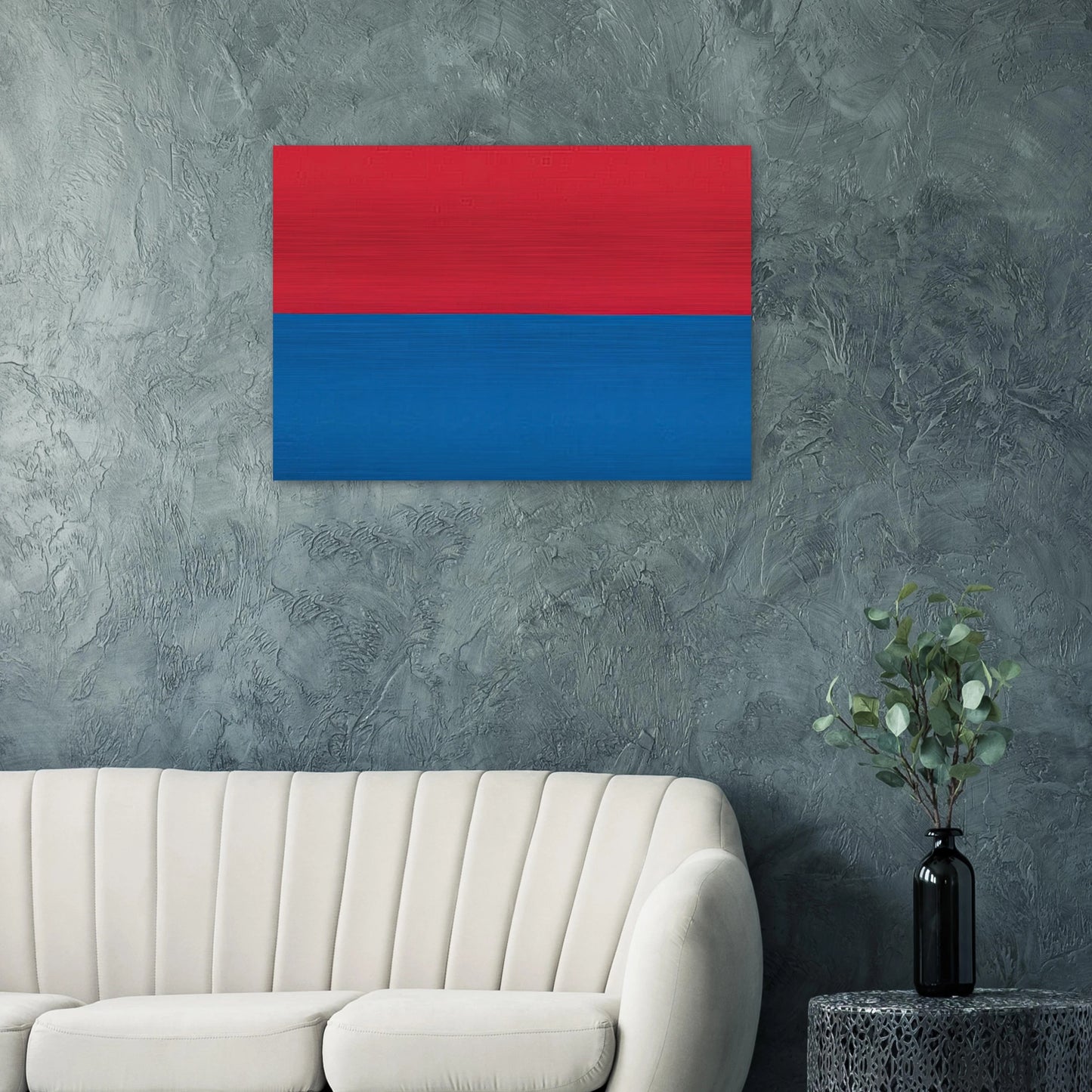 Untitled - Color Field Painting - Blinky Palermo Brushed Aluminum Print - 70x100 cm / 28x40 inches | Blinky Palermo Aluminum Print | Blinky Palermo Prints