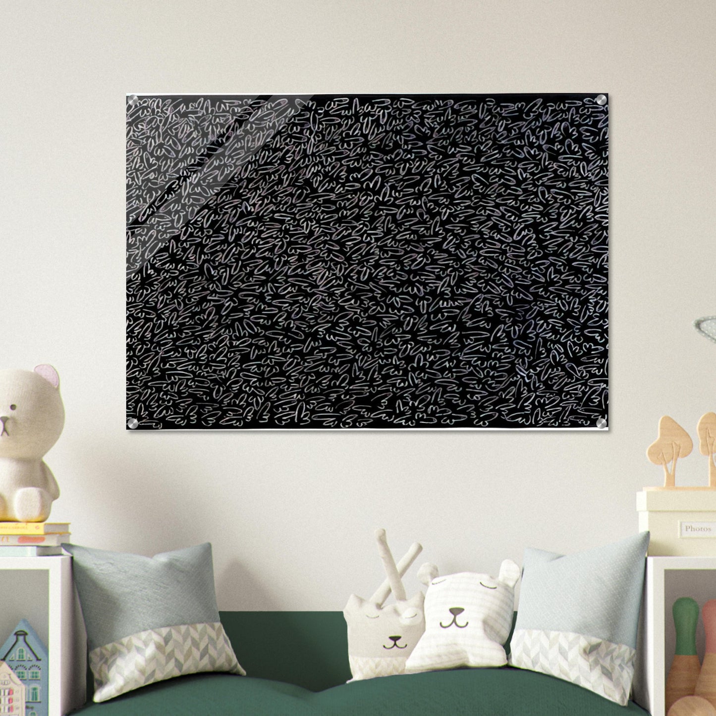 UNTITLED 1979 0 - Keith Haring Acrylic Print - 70x100 cm / 28x40″ inches