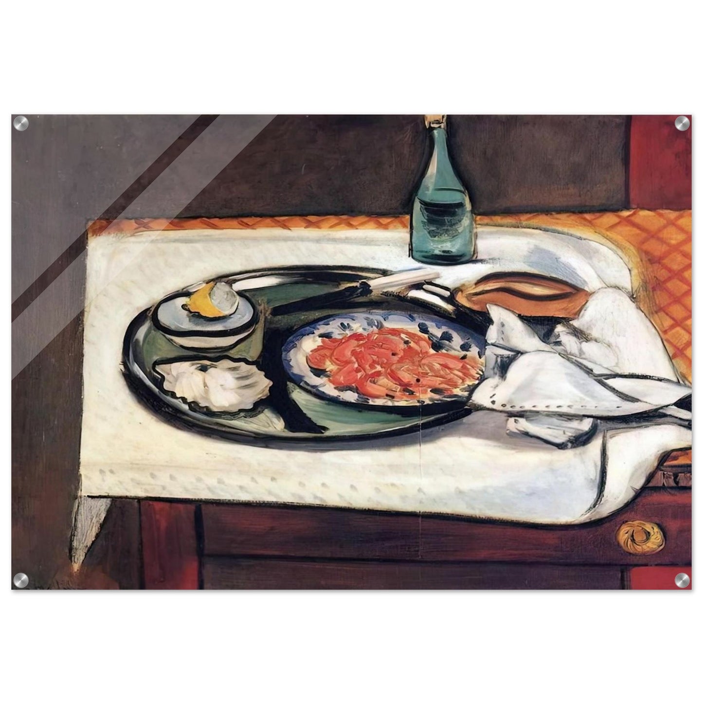 PINK SHRIMP 1921 - Henri Matisse Acrylic Print - 70x100 cm / 28x40″ inches