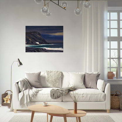 Brewing Storm, Monhegan - Rockwell Kent Brushed Aluminum Print - 70x100 cm / 28x40 inches | Rockwell Kent Aluminum Print | Rockwell Kent Prints