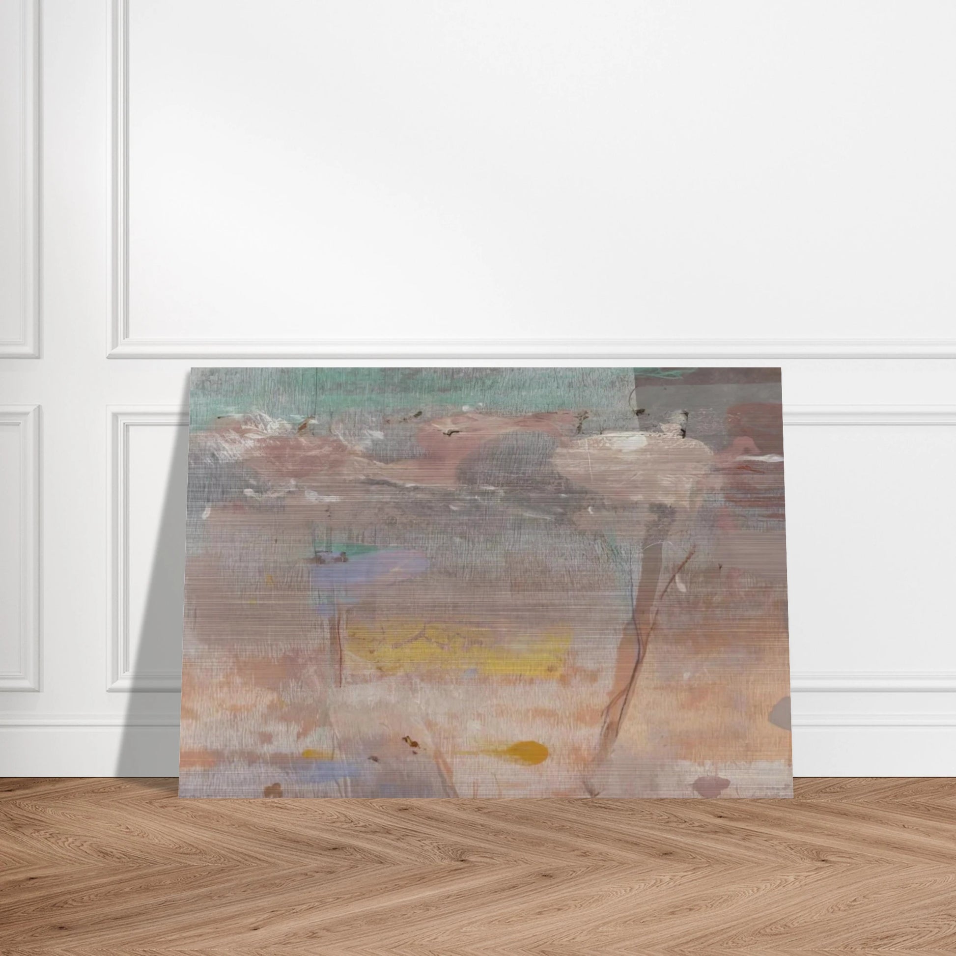 Monotype I - 1981 - Helen Frankenthaler Brushed Aluminum Print - 70x100 cm / 28x40 inches | Helen Frankenthaler Aluminum Print | Helen Frankenthaler Prints