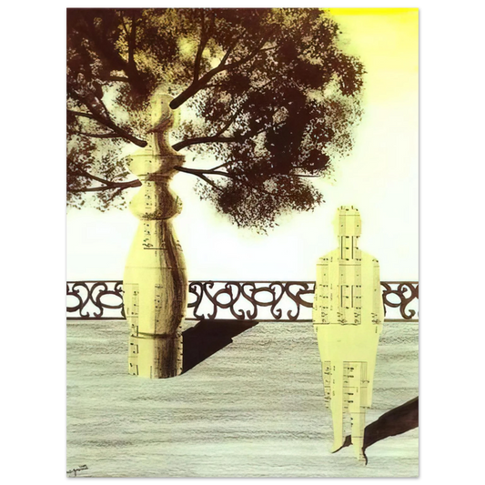 Rene Magritte - UNTITLED  75x100 cm / 30x40inches Fine Art Poster