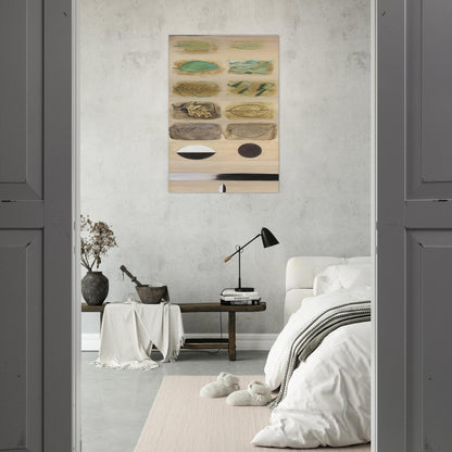 Life Cycle of a Leaf - Expressionism - Morris Graves Brushed Aluminum Print - 70x100 cm / 28x40 inches | Morris Graves Aluminum Print | Morris Graves Prints