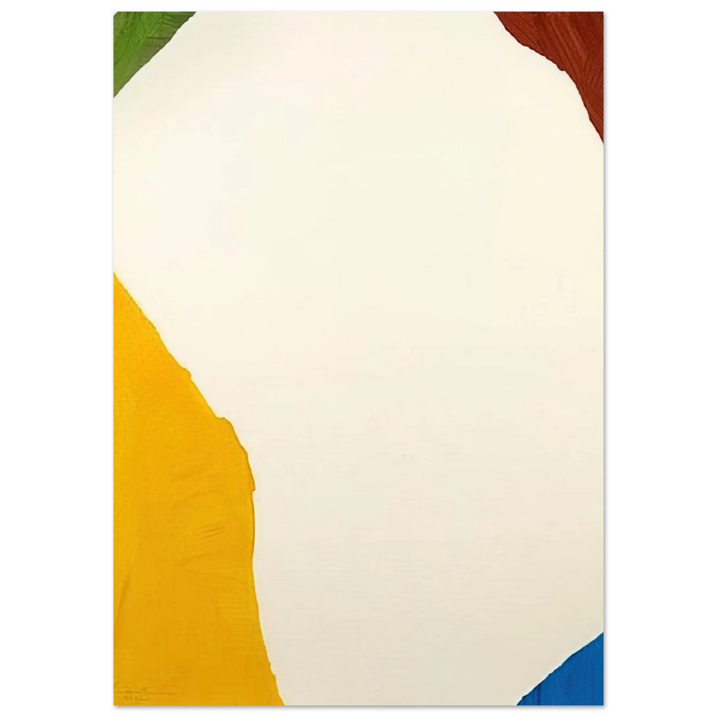 Helen Frankenthaler - Wind Directions - 1970 Wall art - 27x35 cm / 11x14 inches - Fine Art Poster-canvas - -