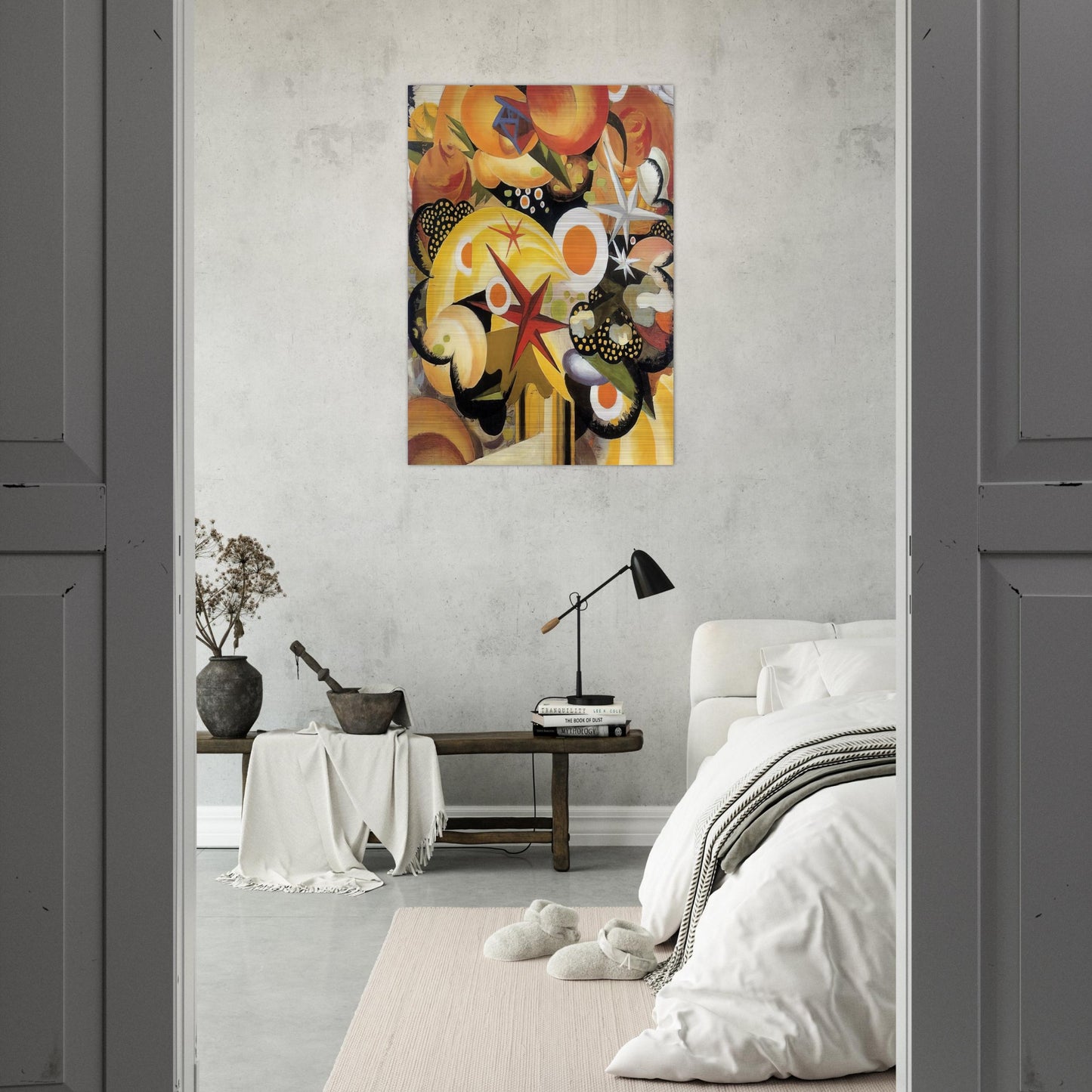 Mazzo di fiori - 1918 - Julius Evola Brushed Aluminum Print - 70x100 cm / 28x40 inches | Julius Evola Aluminum Print | Julius Evola Prints