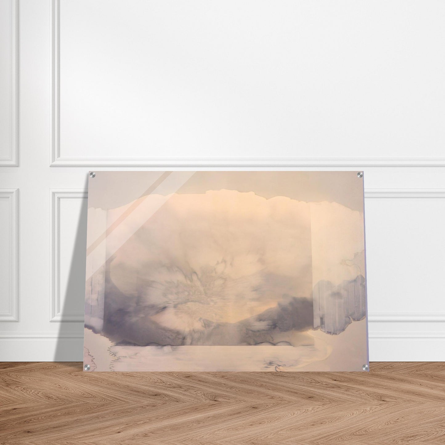 In The Divine - 1986 - Ronnie Landfield Acrylic Print - 70x100 cm / 28x40″ inches | Ronnie Landfield Wall Art | Ronnie Landfield Prints