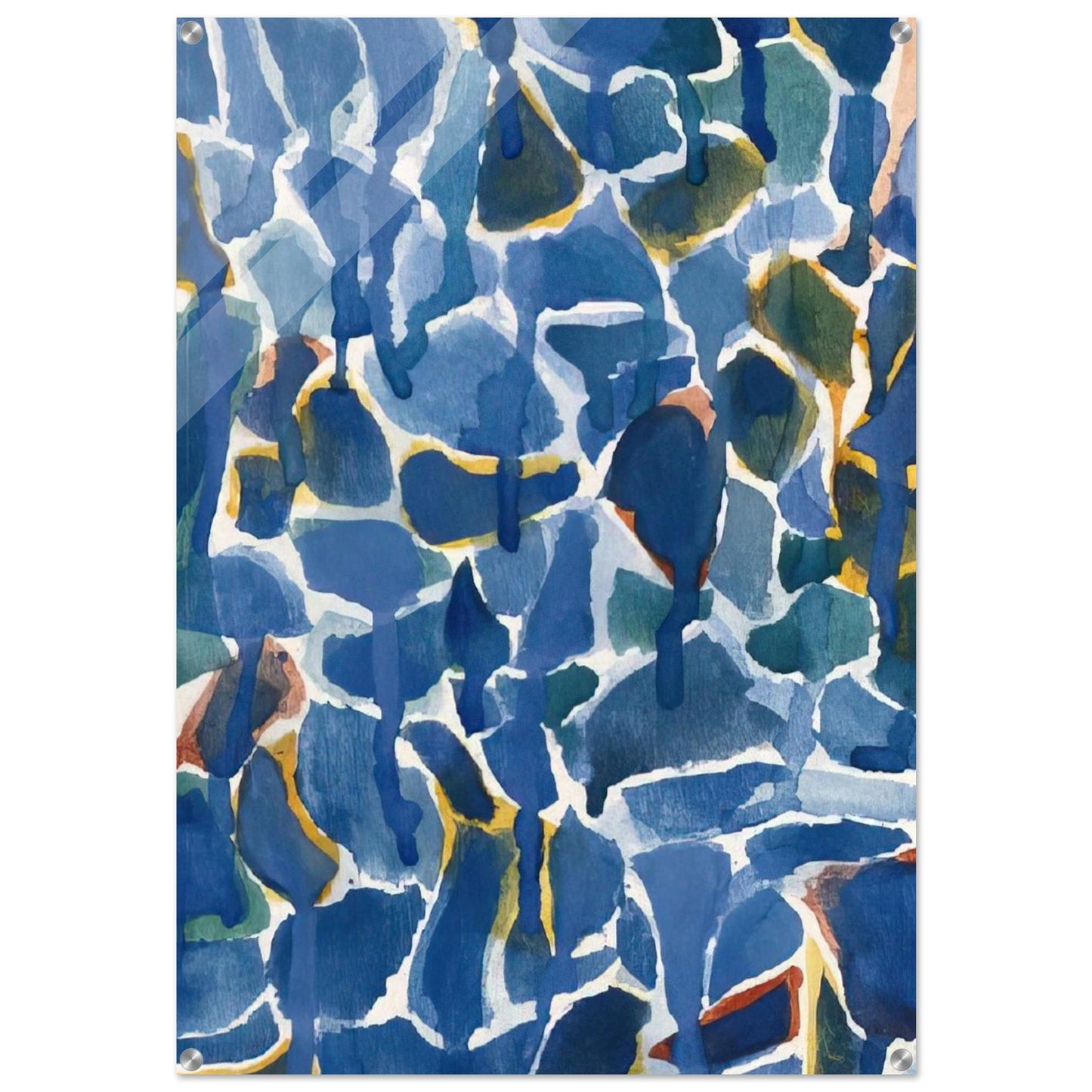 Untitled  SF54-077  - Sam Francis Acrylic Print - 70x100 cm / 28x40″ inches