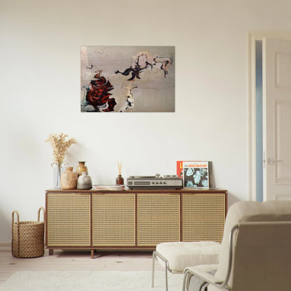 Untitled - 1959 - Hassel Smith Brushed Aluminum Print - 70x100 cm / 28x40 inches | Hassel Smith Aluminum Print | Hassel Smith Prints