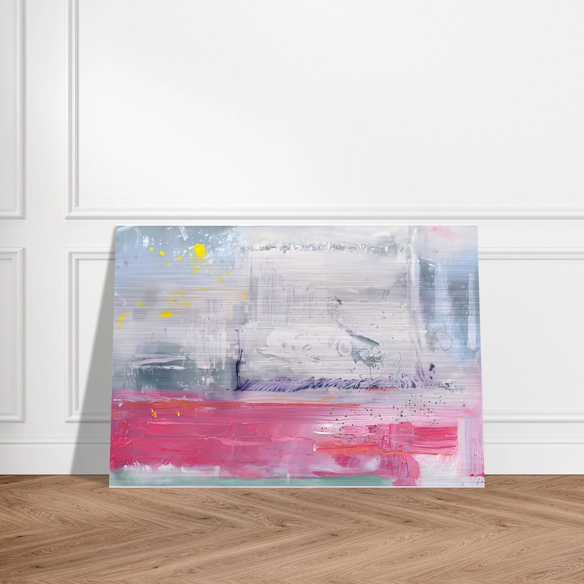 Hot Ice, 1990- - Helen Frankenthaler Brushed Aluminum Print - 70x100 cm / 28x40 inches | Helen Frankenthaler Aluminum Print | Helen Frankenthaler Prints
