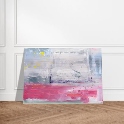 Hot Ice, 1990- - Helen Frankenthaler Brushed Aluminum Print - 70x100 cm / 28x40 inches | Helen Frankenthaler Aluminum Print | Helen Frankenthaler Prints