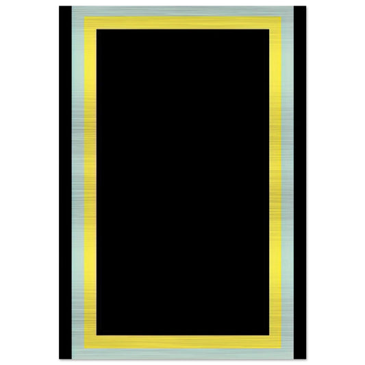 Series Painting 8 - 1966 - Ronnie Landfield Brushed Aluminum Print - 70x100 cm / 28x40 inches | Ronnie Landfield Aluminum Print | Ronnie Landfield Prints
