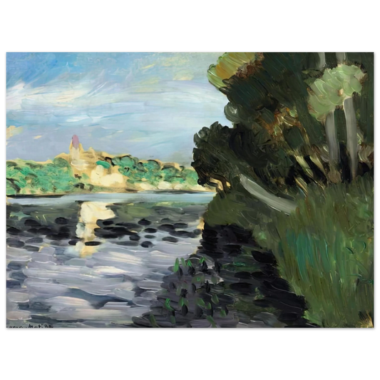 Henri Matisse - BORDS DE LA SEINE A VETHEUIL 1920  75x100 cm / 30x40inches Fine Art Poster