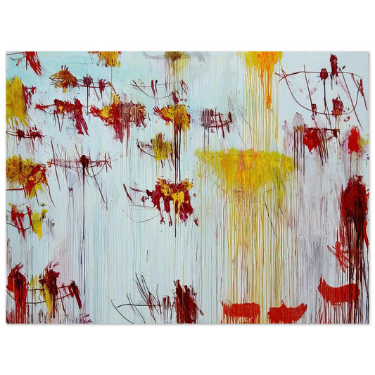 Cy Twombly - Lepanto, Part X  75x100 cm / 30x40inches Fine Art Poster